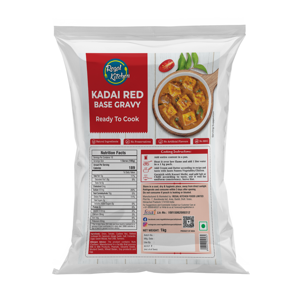 Kadai Red Base Gravy