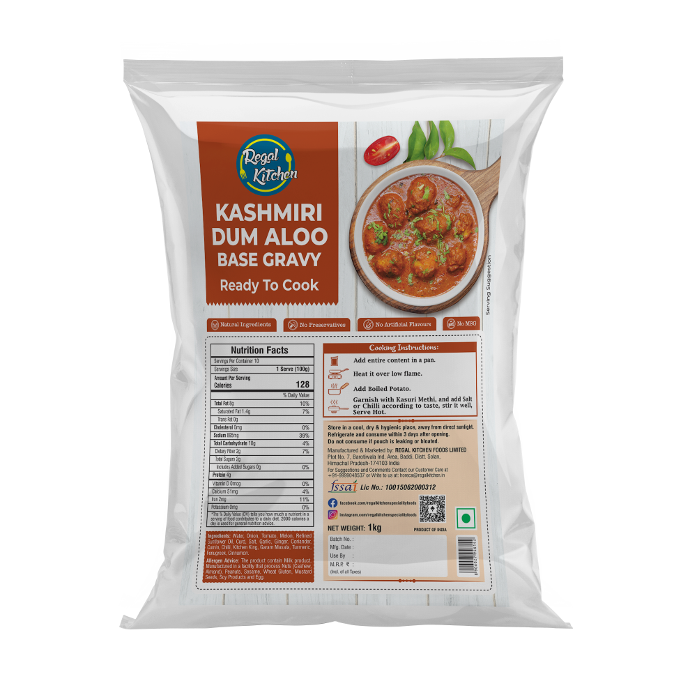 Kashmiri Dum Aloo Base Gravy
