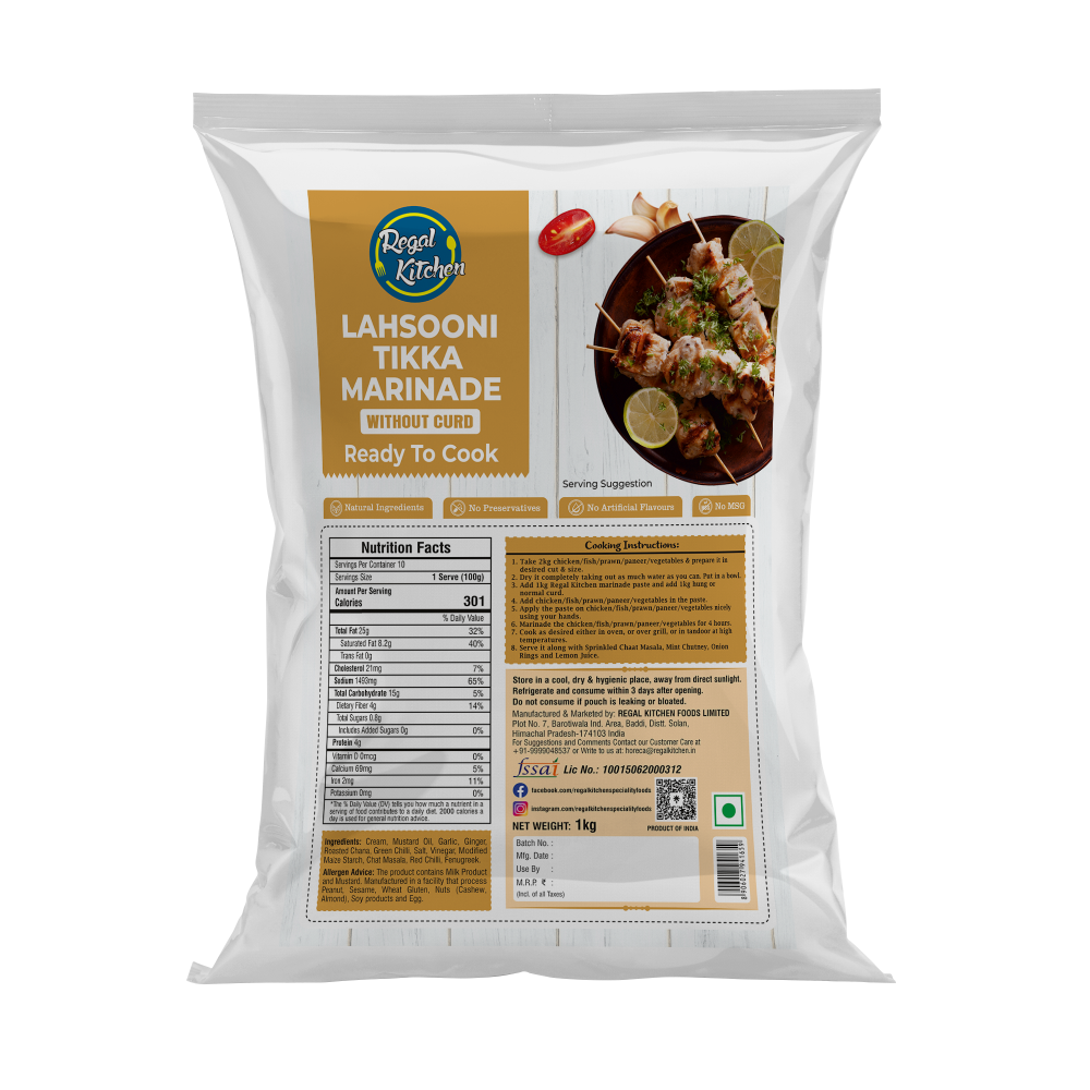 Lahsooni Tikka Marinade