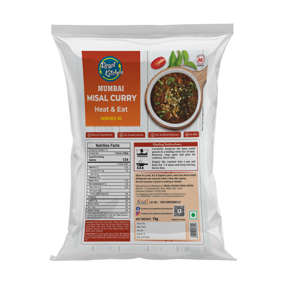 Mumbai Misal Curry