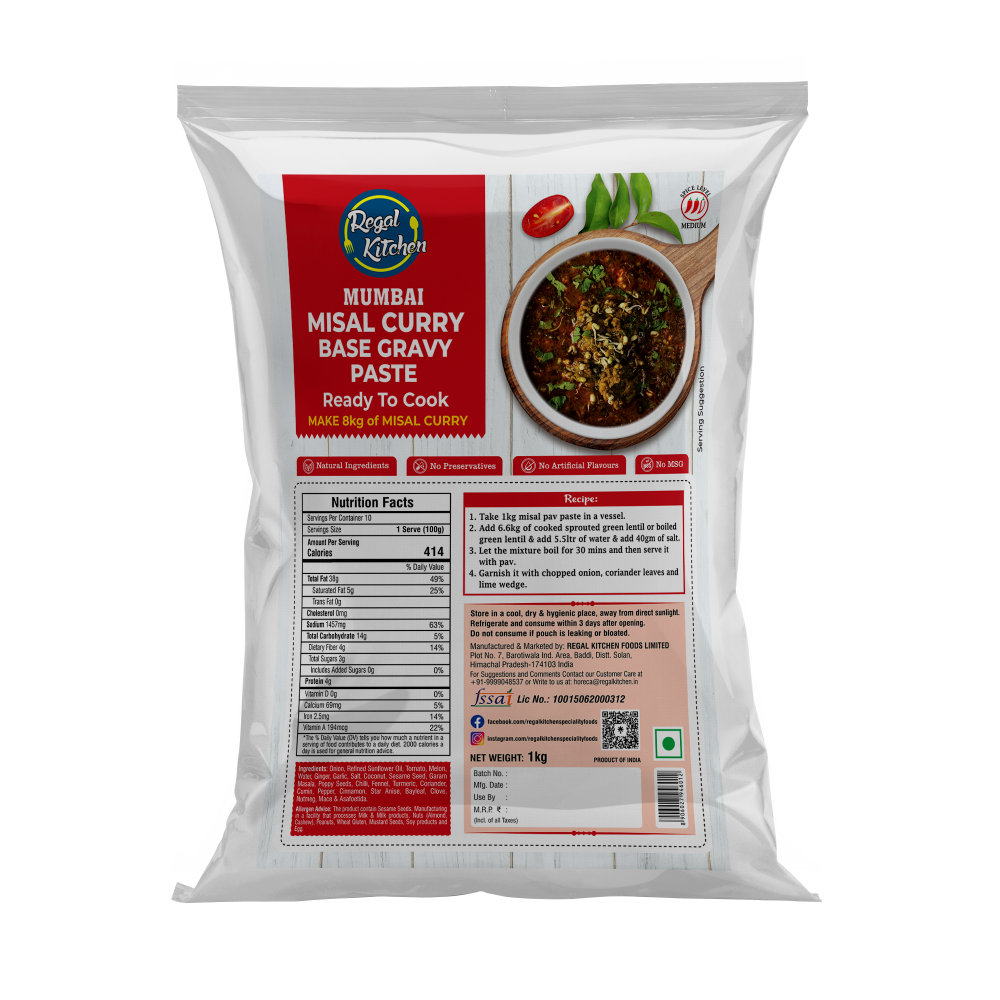 Mumbai Misal Curry Base Gravy Paste