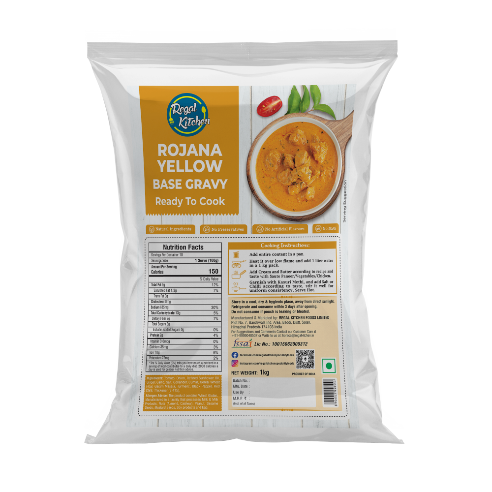 Rojana Yellow Base Gravy