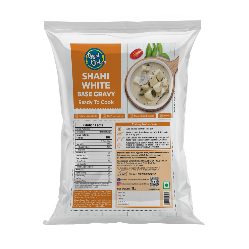 Shahi White Base Gravy
