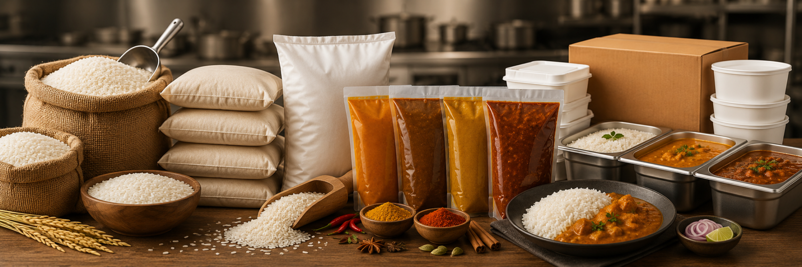 Wholesale Rice and Curry